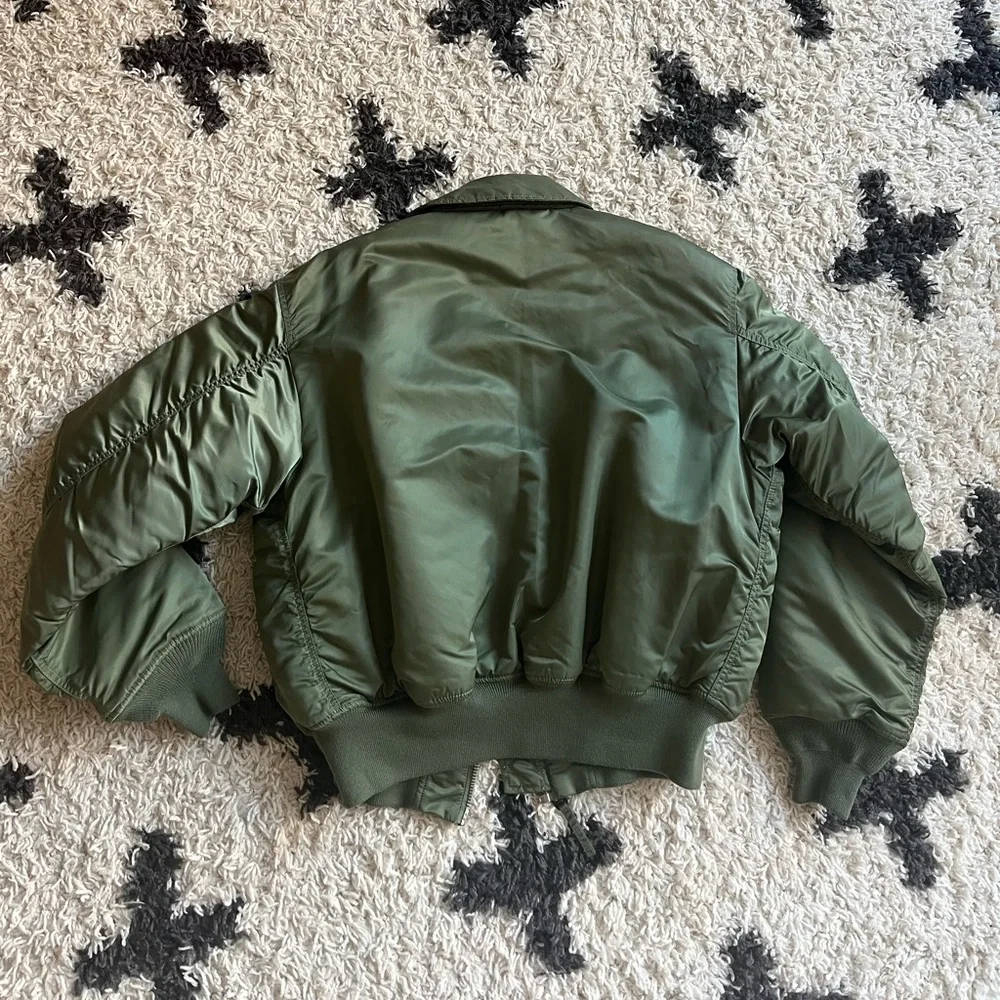 Alpha Industries CWU-45/P Flight Jacket – Sage Green - Picture 10 of 12